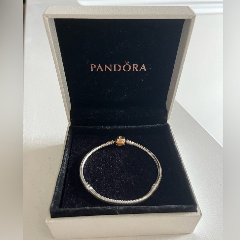 Authentic 14k Gold Pandora Bracelet